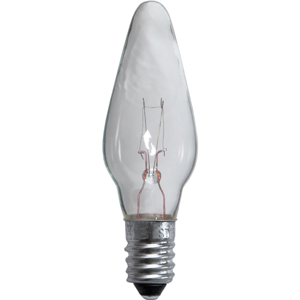 Reservlampa E10 | 55V | klar | dimbar | 3-pack [Star Trading] 305-01 361999 - 3