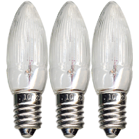 Reservlampa E10 dimbar | 14V 3W | 3st [123ink]