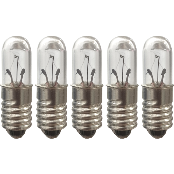 Reservlampa E5 | 12V | 1.2W | 5-pack [Star Trading] 388-55 362018 - 1