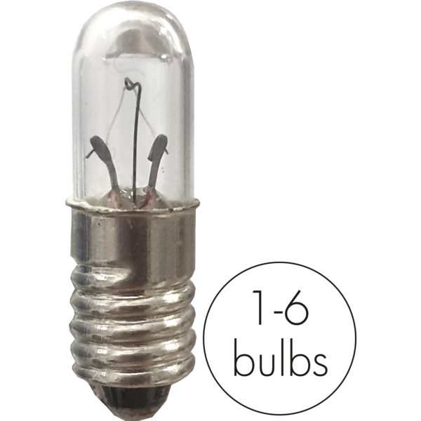 Reservlampa E5 | 12V | 1.2W | 5-pack [Star Trading] 388-55 362018 - 2