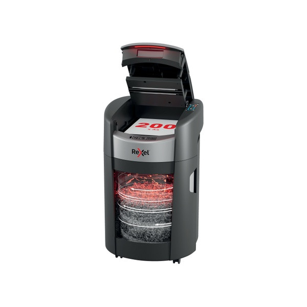 > Dokumentförstörare P4 | Rexel Max AutoFeed+ 200X [16kg] 208314 - 3