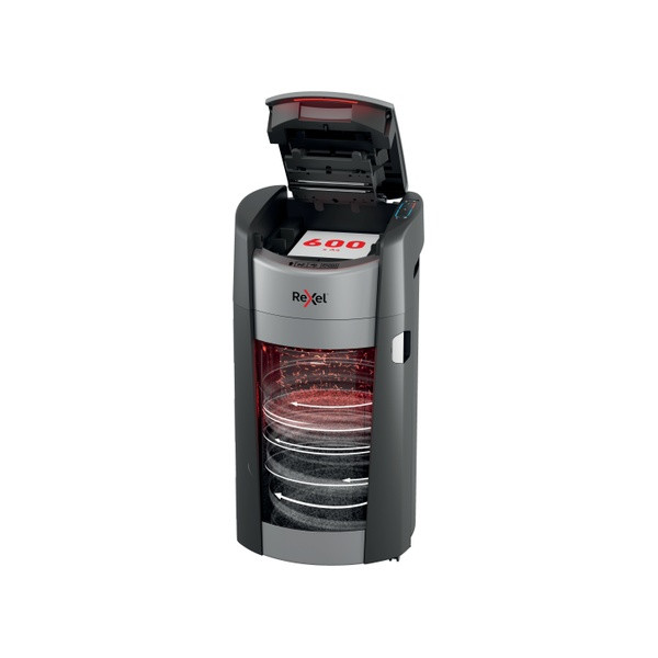 Dokumentförstörare P5 | Rexel Max AutoFeed+ 600M [29kg] 208317 - 3