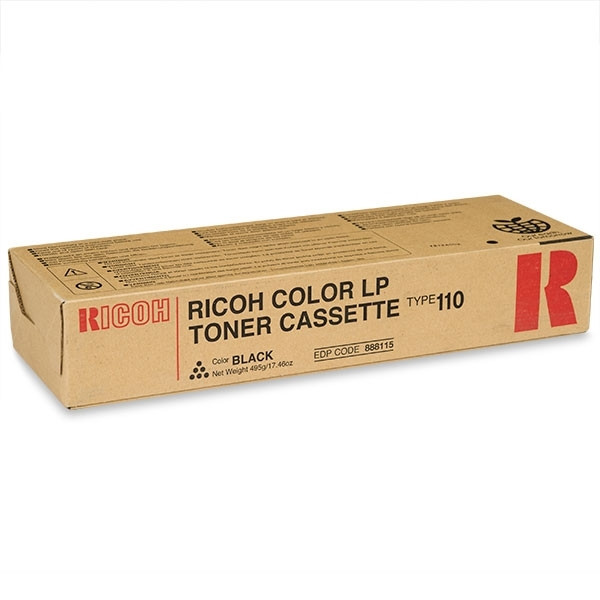 Ricoh 110 BK (888115) svart toner (original) 888115 074016 - 1