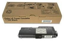 Ricoh 125 (400838) svart toner (original) 400838 074024 - 1