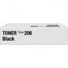 Ricoh 206 BK (400998) svart toner (original) 400998 074074 - 1