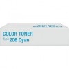 Ricoh 206 C (400995) cyan toner (original) 074076 - 1