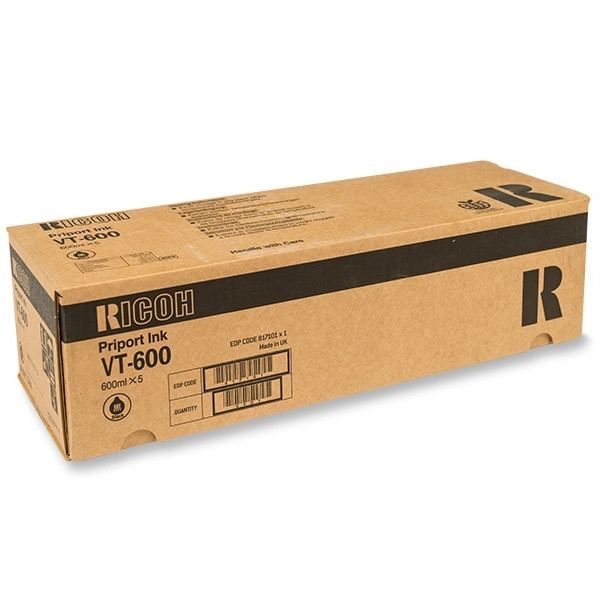 Ricoh 817101 svart bläckpatron 5-pack (original) 817101 074790 - 1