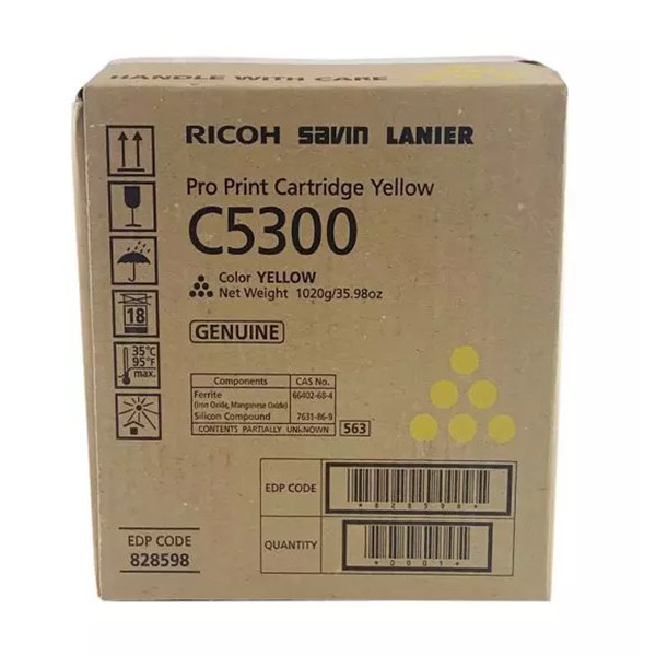 Ricoh C5300 gul toner (original) 828602 067266 - 1
