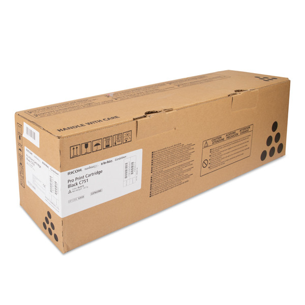 Ricoh C751 (828209) svart toner (original) 828209 073742 - 1