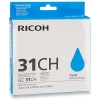 Ricoh GC-31CH cyan gelpatron hög kapacitet (original) 073808 - 1