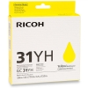 Ricoh GC-31YH gul gelpatron hög kapacitet (original) 073812 - 1