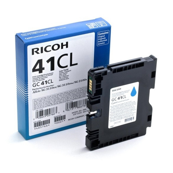 Ricoh GC-41CL (405766) cyan gelpatron (original) 405766 073800 - 1