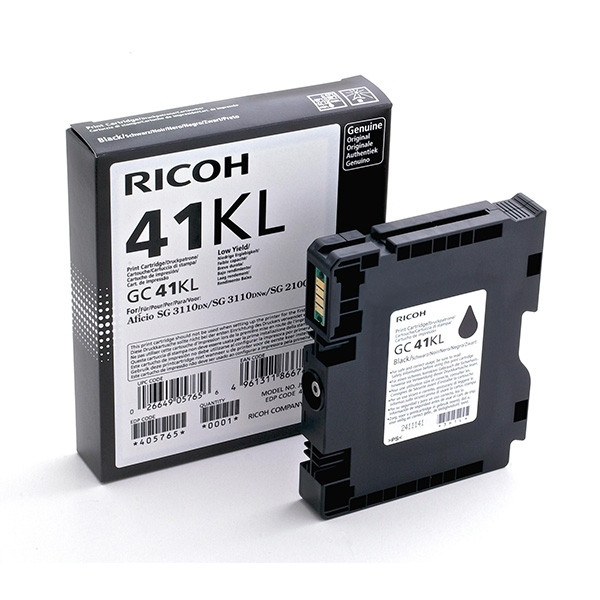 Ricoh GC-41KL (405765) svart gelpatron (original) 405765 073798 - 1