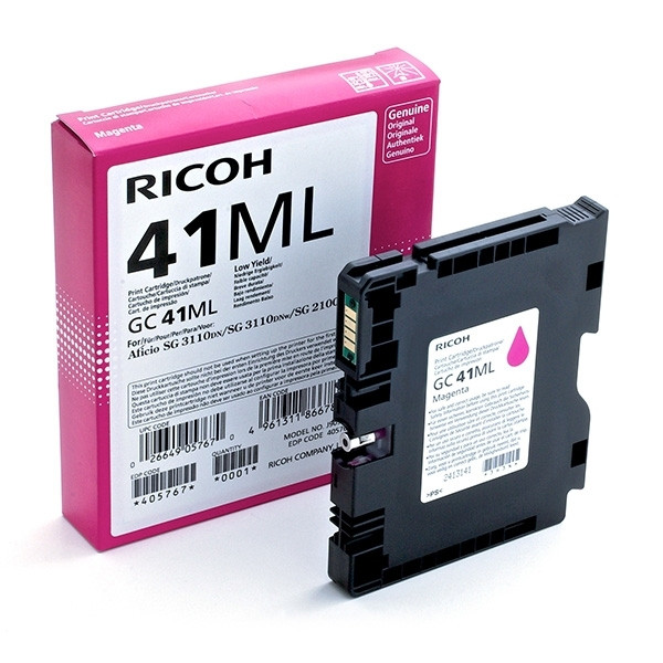 Ricoh GC-41ML magenta gelpatron (original) 405767 073802 - 1