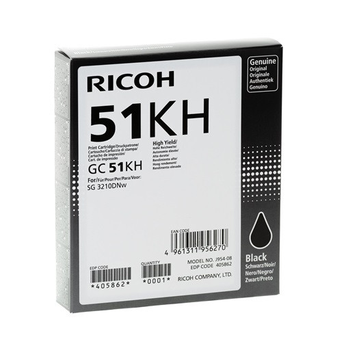Ricoh GC-51KH svart bläckpatron (original) 405862 602416 - 1