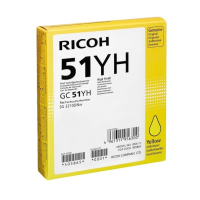 Ricoh GC-51YH gul bläckpatron (original) 405865 602422
