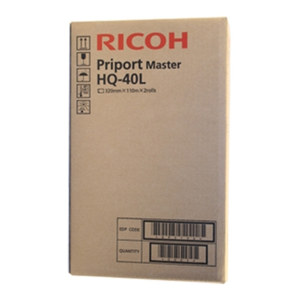 Ricoh HQ40L master unit 2-pack (original) 893196 074626 - 1