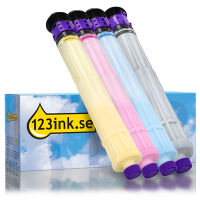 Ricoh IM C2510H BK/C/M/Y toner 4-pack (varumärket 123ink) 132320