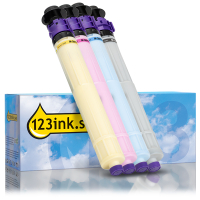 Ricoh IM C6010 BK/C/M/Y toner 4-pack (varumärket 123ink) 125361