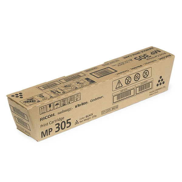 Ricoh MP 305 (842142) svart toner (original) 842142 842347 066976 - 1