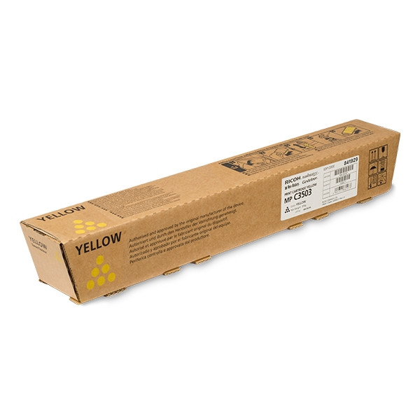 Ricoh MP C2503 (841929) gul toner (original) 841929 073552 - 1