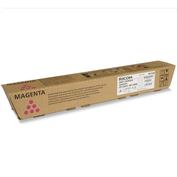 Ricoh MP C2800/C3300/C3001/C3501E (841426) magenta toner (original) 841126 841426 842045 073902 - 1