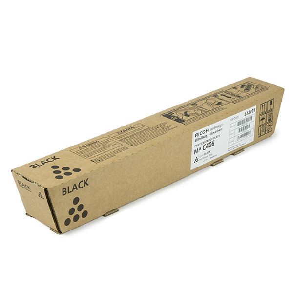 Ricoh MP C406 (842095) svart toner (original) 842095 067050 - 1