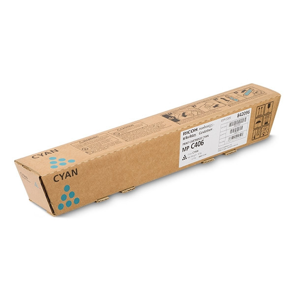 Ricoh MP C406 (842096) cyan toner (original) 842096 067052 - 1