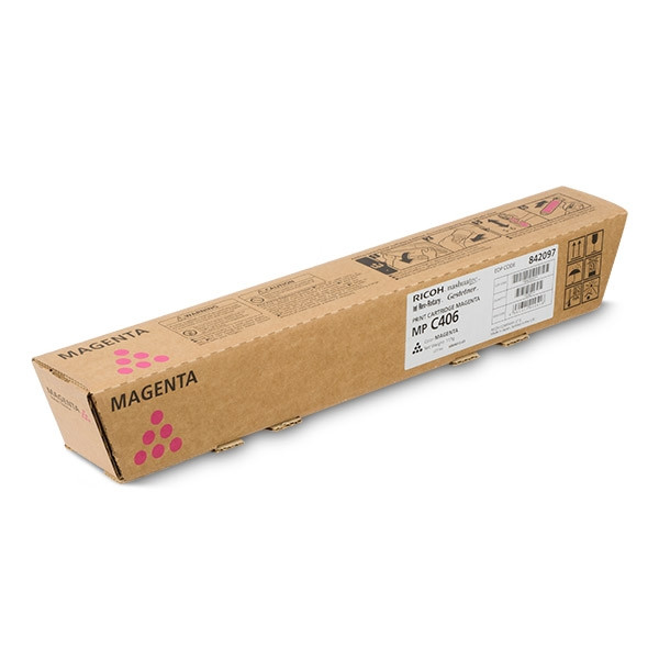 Ricoh MP C406 (842097) magenta toner (original) 842097 067054 - 1