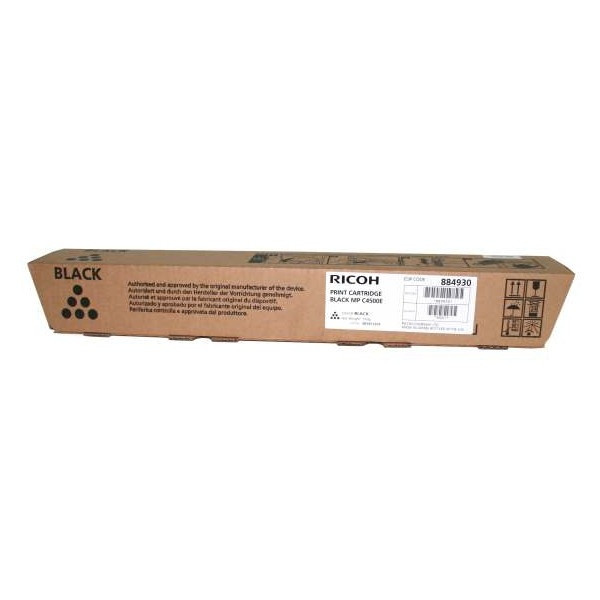 Ricoh MP C4500E (888608) svart toner (original) 842034 888608 074846 - 1