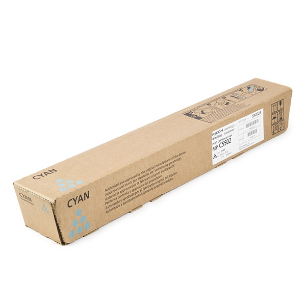 Ricoh MP C5502E (841686) cyan toner (original) 841686 842023 073816 - 1