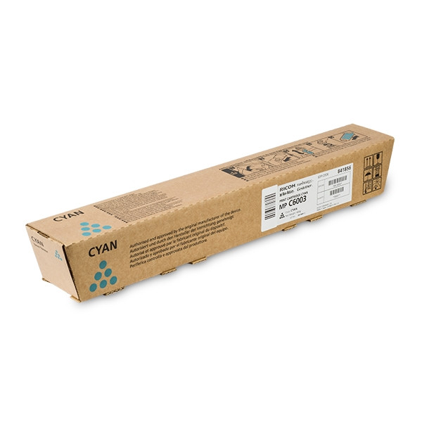 Ricoh MP C6003 (841856) cyan toner (original) 841856 073674 - 1