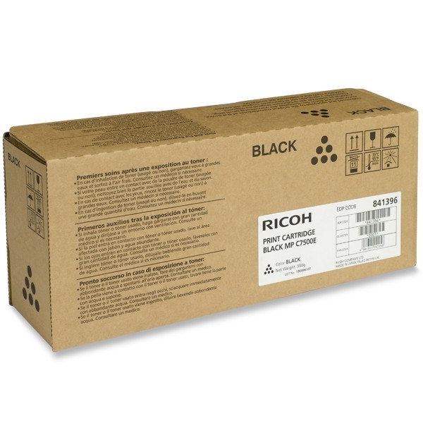 Ricoh MP C7500 (841100) svart toner (original) 841100 841396 842069 073936 - 1