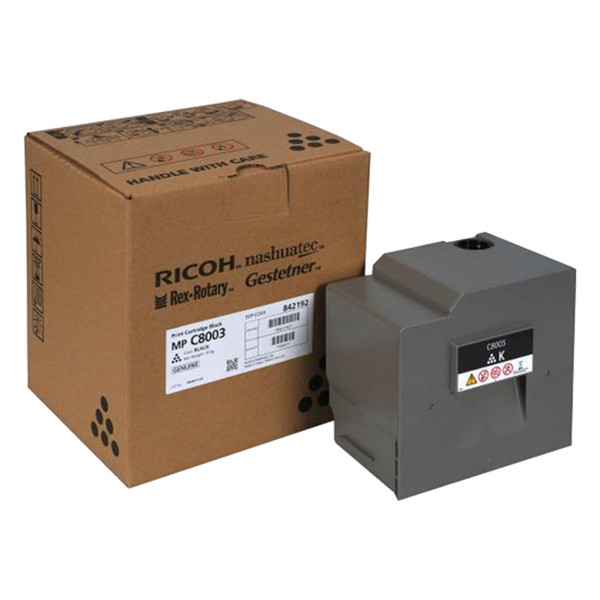 Ricoh MP C8003 (842192) svart toner (original) 842192 066936 - 1