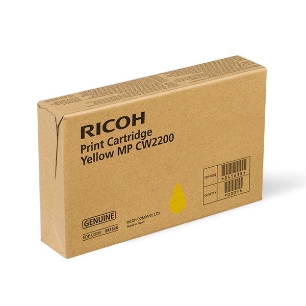 Ricoh MP CW2200 gul bläckpatron (original) 841638 067006 - 1