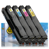 Ricoh M C240 BK/C/M/Y toner 4-pack (varumärket 123ink) 125365 - 1