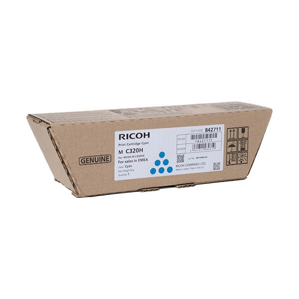 Ricoh M C320FW (842711) cyan toner (original) 602554 - 1