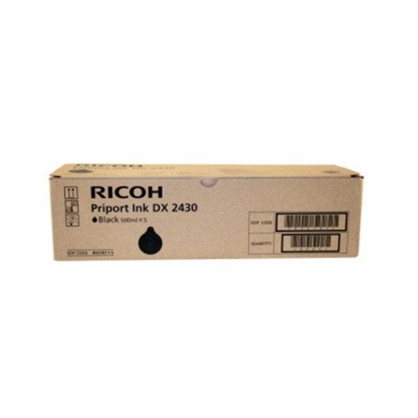 Ricoh Priport 893787 svart bläckpatron 5-pack (original) 817222 893787 893788 067010 - 1