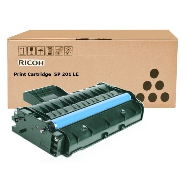 Ricoh SP-201LE svart toner (original) 407255 073626 - 1