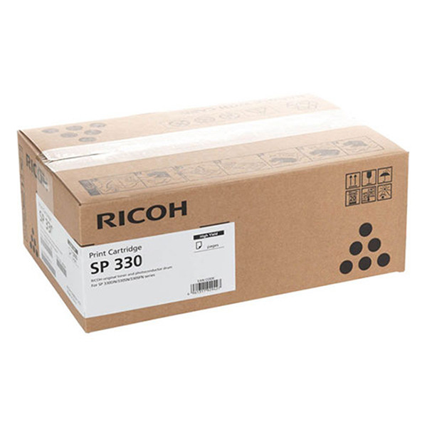 Ricoh SP 330L (408278) svart toner (original) 408278 067162 - 1