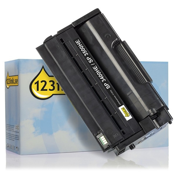 Ricoh SP 3400HE/SP 3500HE (406522) svart toner hög kapacitet (varumärket 123ink) 406522C 407648C 073935 - 1