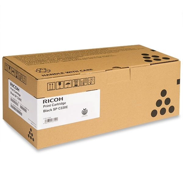 Ricoh SP C220E (406094) svart toner (original) 406052 406094 406144 406765 407642 074958 - 1