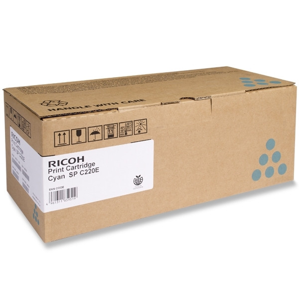 Ricoh SP C220E (406097) cyan toner (original) 406053 406097 407645 074960 - 1