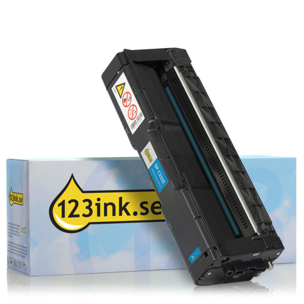 Ricoh SP C252E (407532) cyan toner (varumärket 123ink) 407532C 067017 - 1