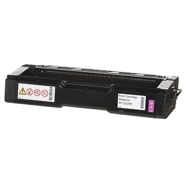 Ricoh SP C252HE (407718) magenta toner hög kapacitet (original) 407718 067026 - 1