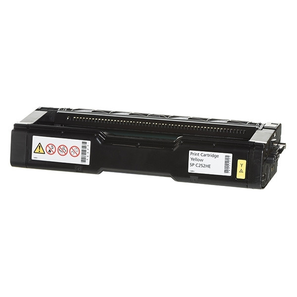 Ricoh SP C252HE (407719) gul toner hög kapacitet (original) 407719 067028 - 1