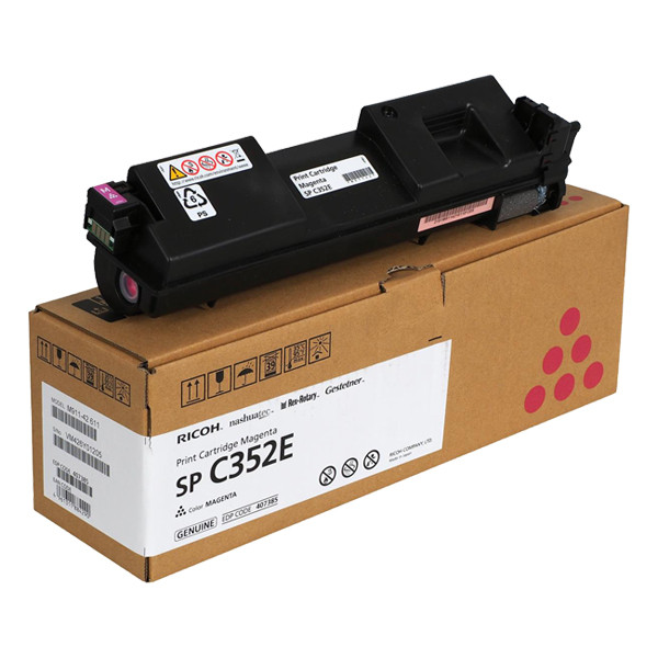 Ricoh SP C352DN (407385) magenta toner (original) 407385 408217 066920 - 1