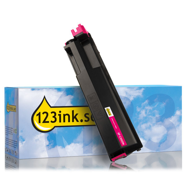 Ricoh SP C352DN (407385) magenta toner (varumärket 123ink) 407385C 408217C 066921 - 1