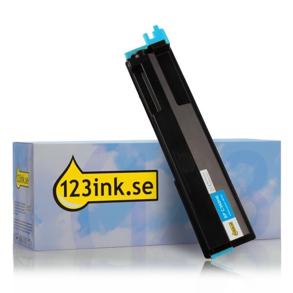 Ricoh SP C360HE (408185) cyan toner hög kapacitet (varumärket 123ink) 408185C 067101 - 1