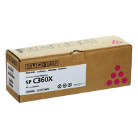 Ricoh SP C360X (408252) magenta toner extra hög kapacitet (original) 408252 067112